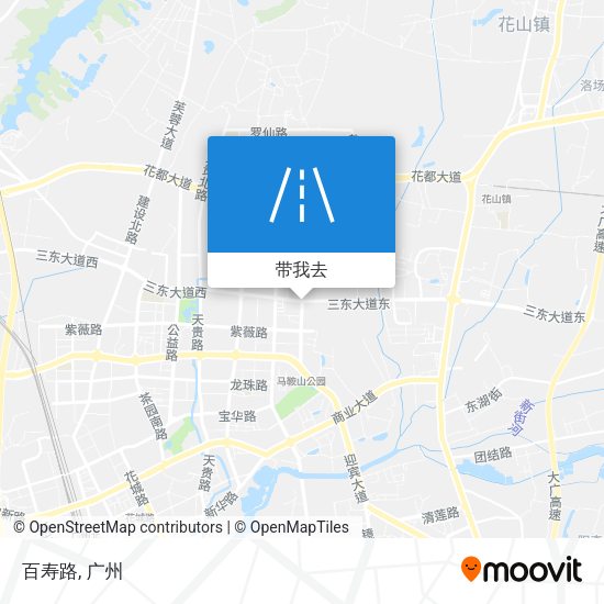 百寿路地图