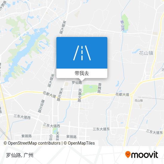 罗仙路地图