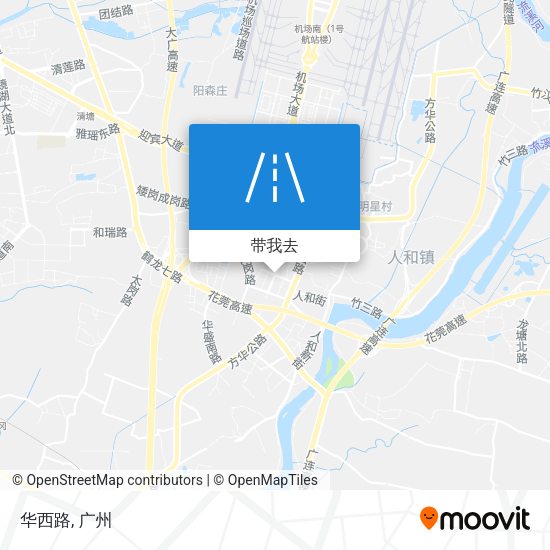 华西路地图