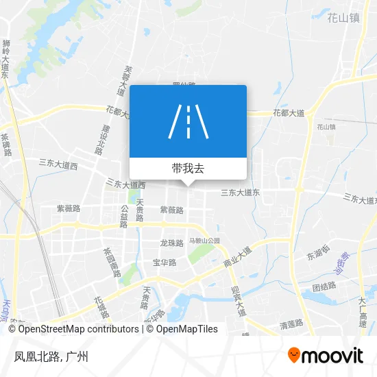 凤凰北路地图