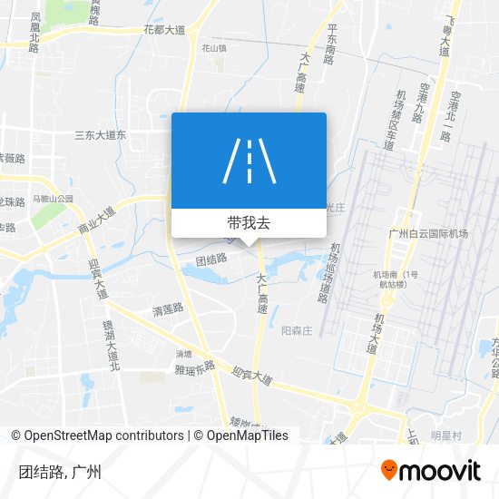 团结路地图