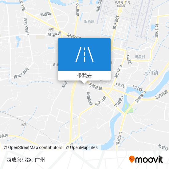 西成兴业路地图