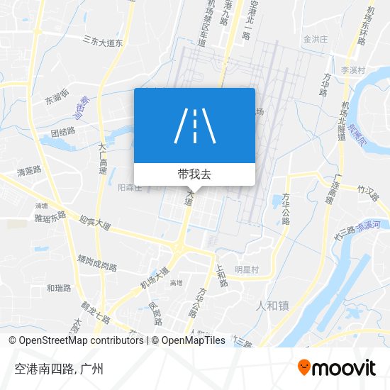 空港南四路地图