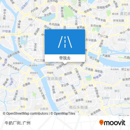 牛奶厂街地图
