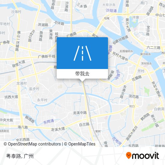 粤泰路地图