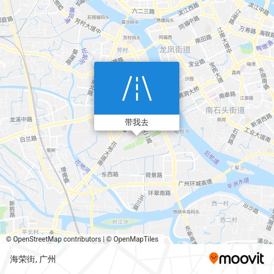 海荣街地图