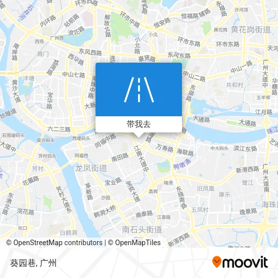 葵园巷地图