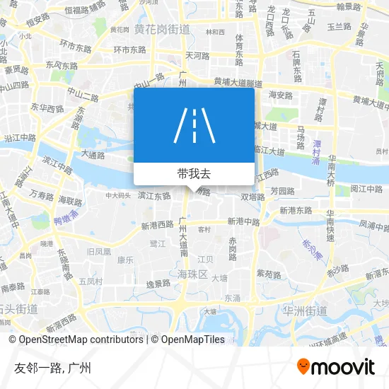 友邻一路地图