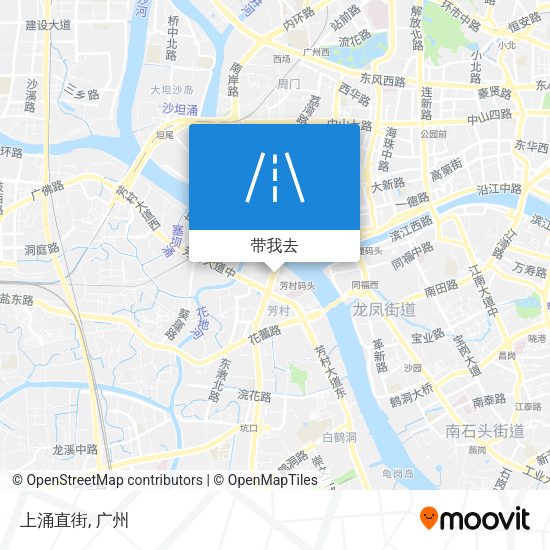 上涌直街地图