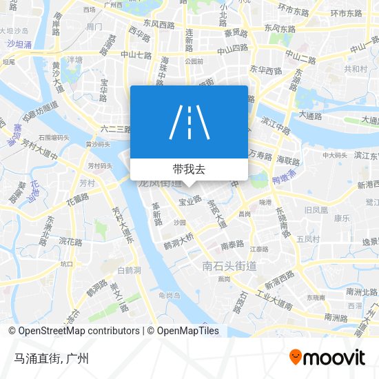 马涌直街地图