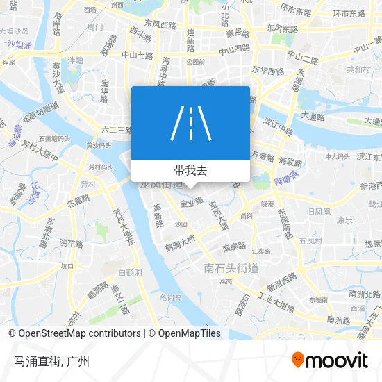 马涌直街地图