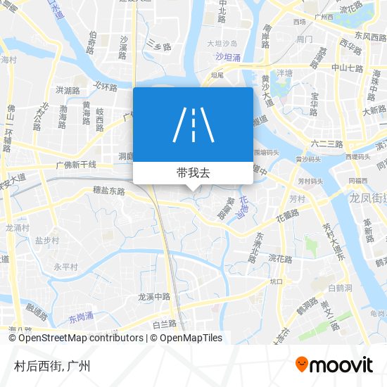 村后西街地图