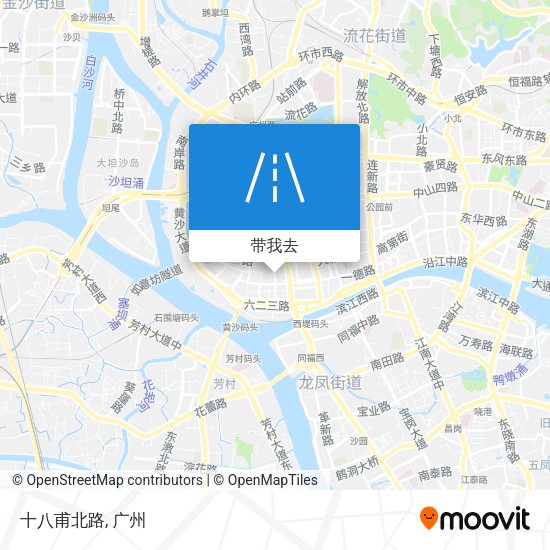 十八甫北路地图