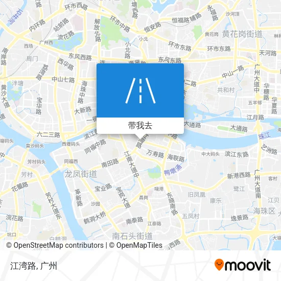 江湾路地图