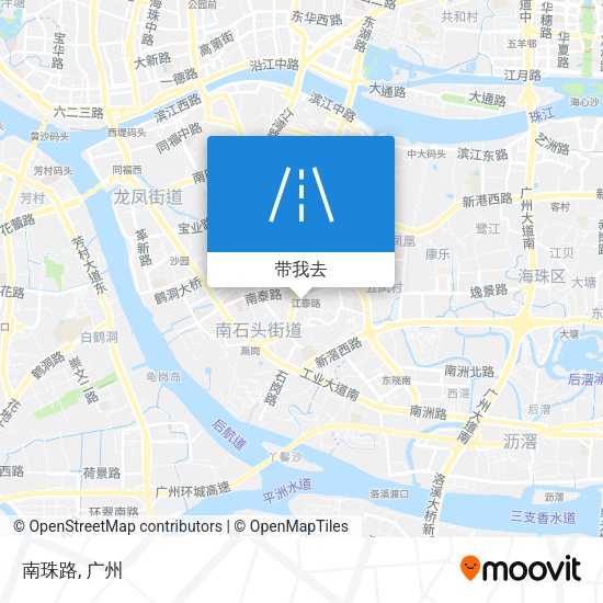 南珠路地图
