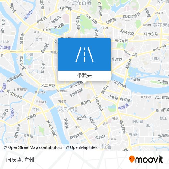 同庆路地图