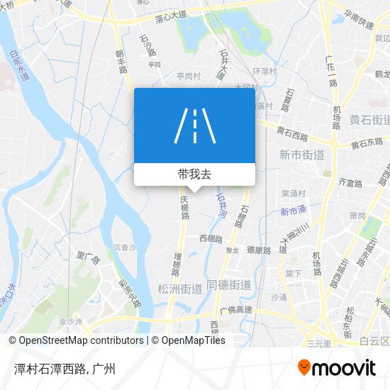 潭村石潭西路地图
