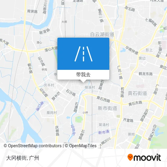 大冈横街地图