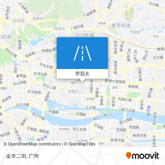 金羊二街地图
