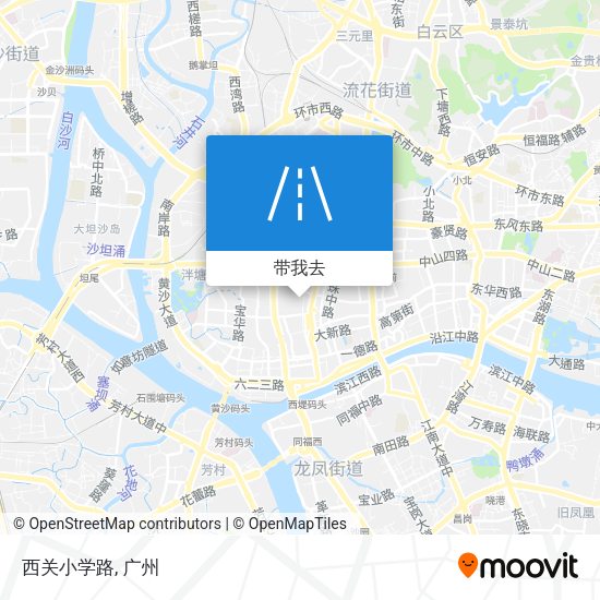 西关小学路地图