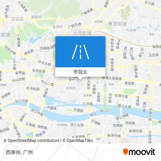 西泰街地图