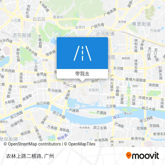 农林上路二横路地图
