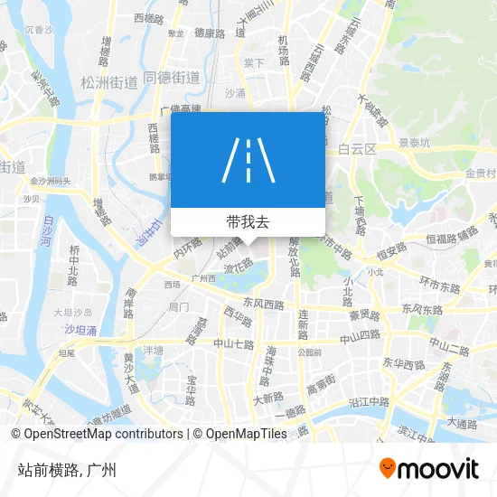 站前横路地图