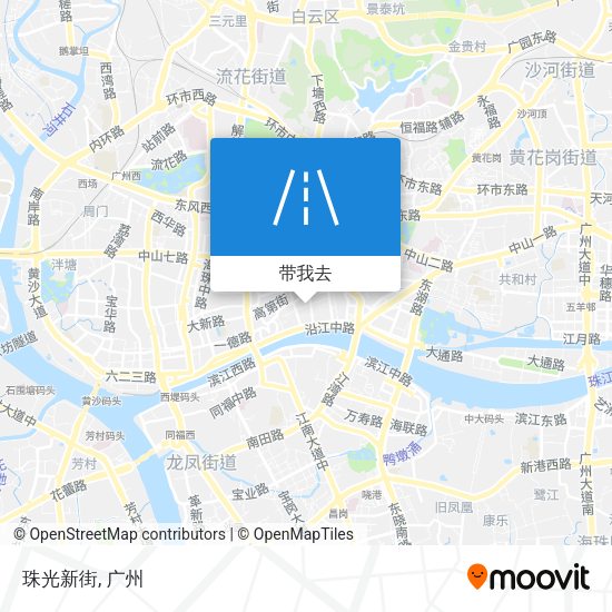 珠光新街地图