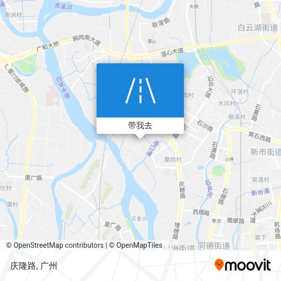 庆隆路地图