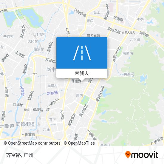 齐富路地图