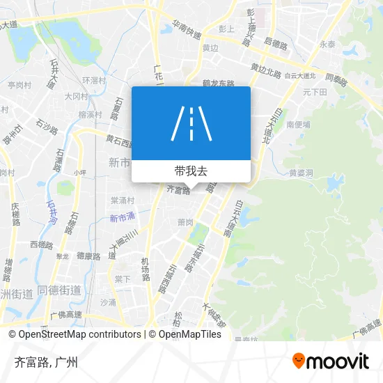 齐富路地图