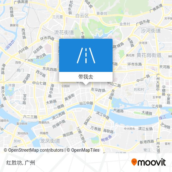 红胜坊地图