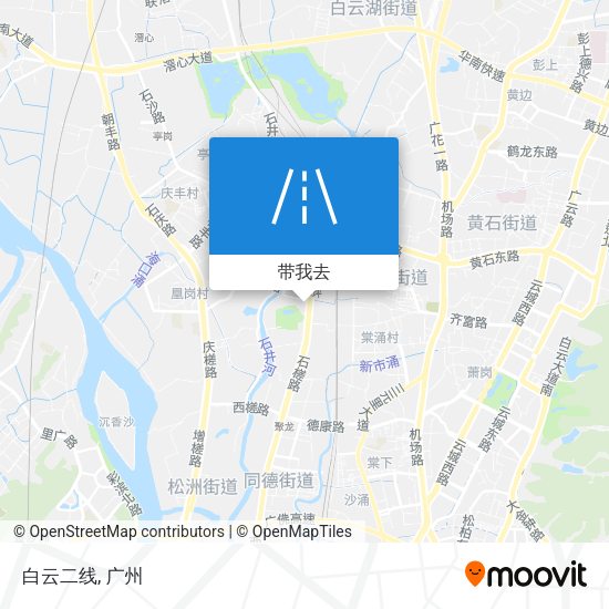 白云二线地图