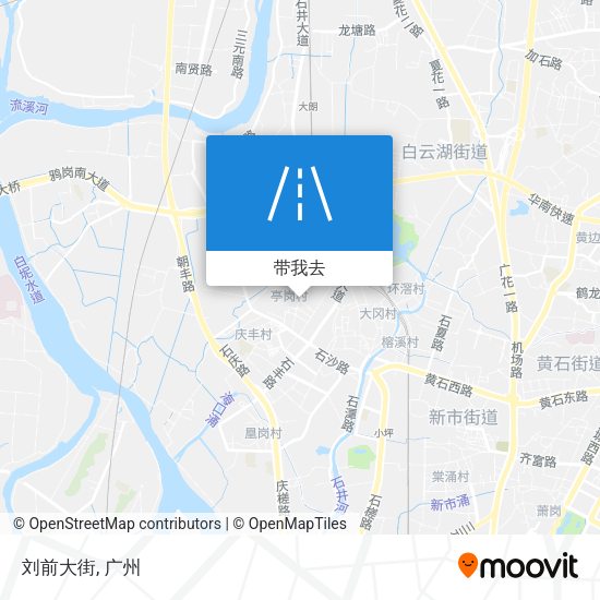 刘前大街地图