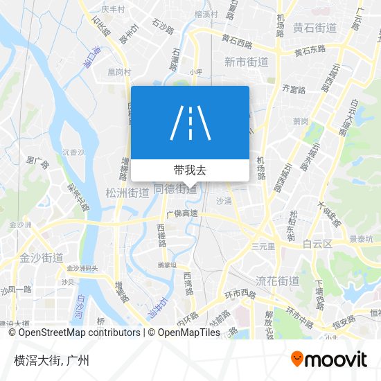 横滘大街地图