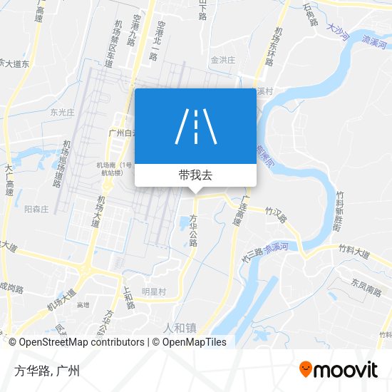 方华路地图