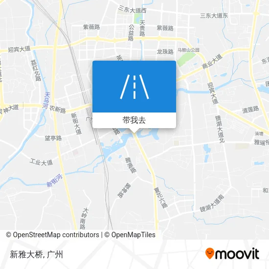 新雅大桥地图