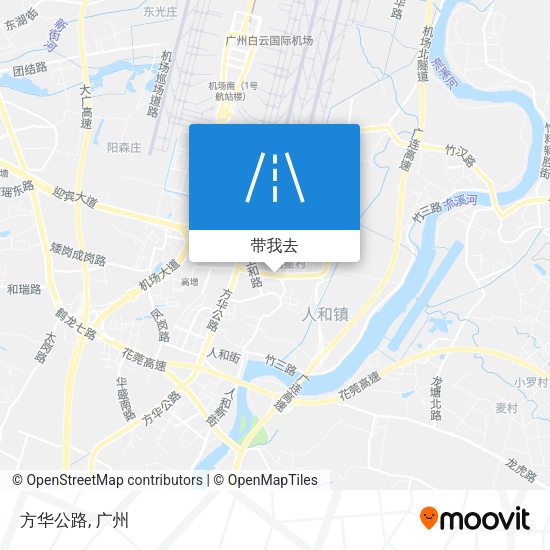 方华公路地图