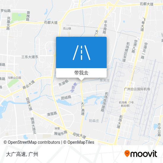 大广高速地图