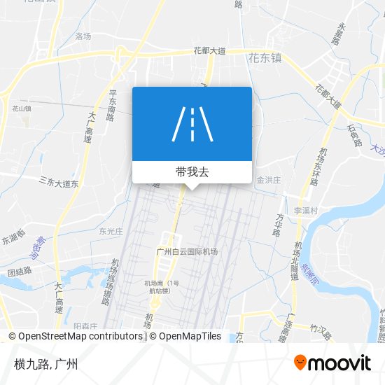横九路地图