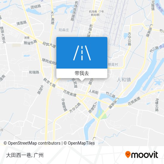 大田西一巷地图