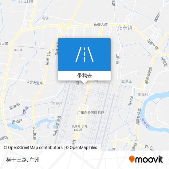 横十三路地图