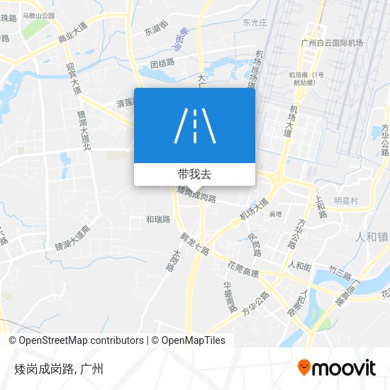 矮岗成岗路地图