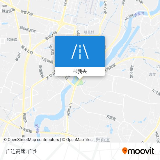 广连高速地图