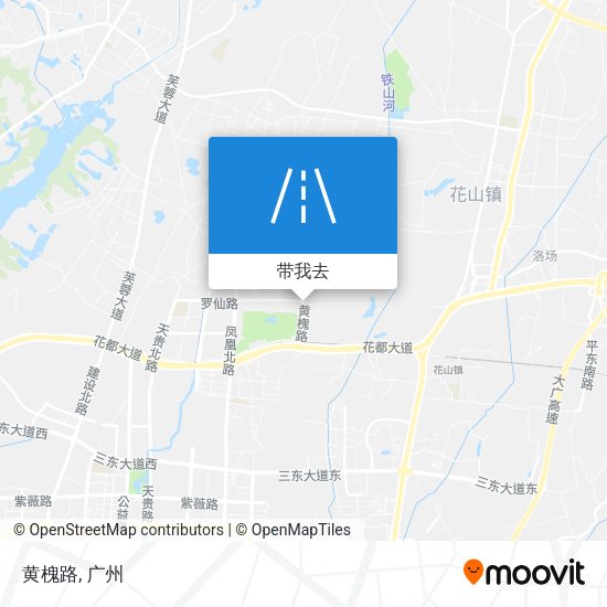 黄槐路地图