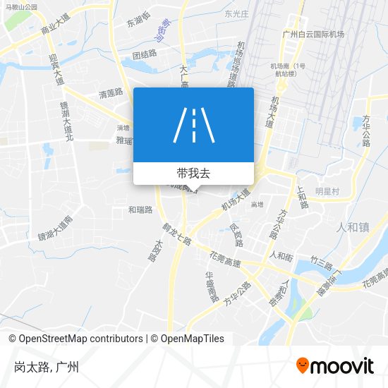 岗太路地图