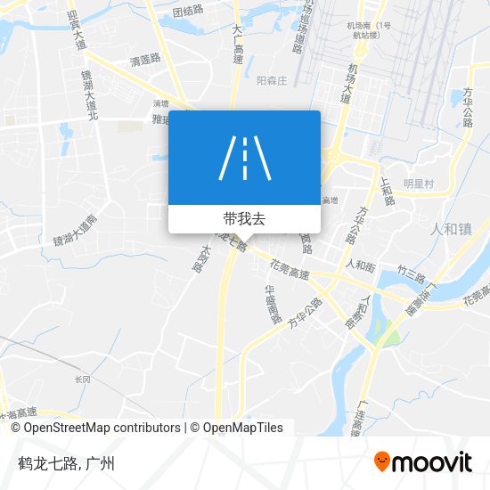 鹤龙七路地图
