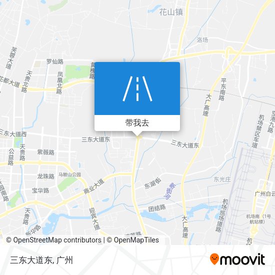 三东大道东地图