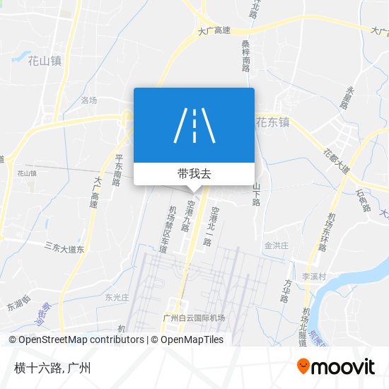横十六路地图