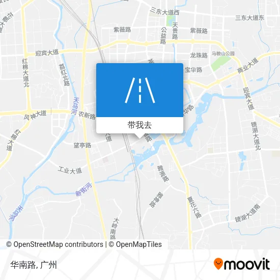 华南路地图